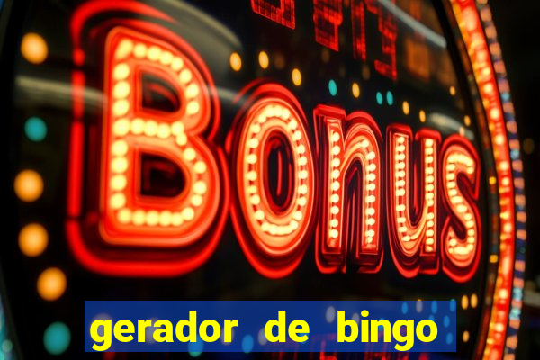 gerador de bingo de palavras